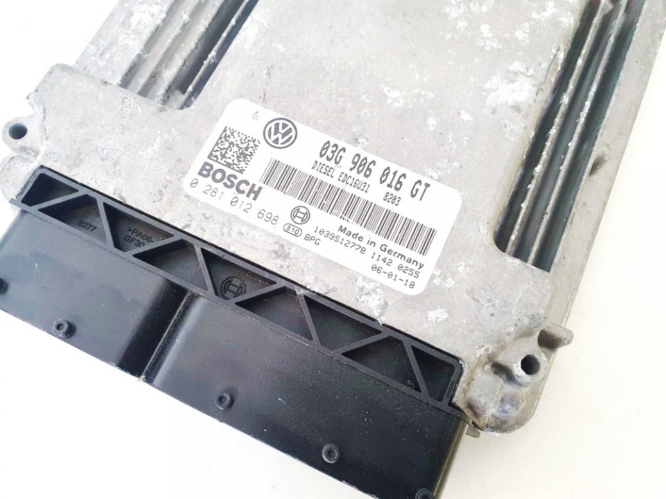 03G906016GT Skoda Superb 2006 CALCULATEUR MOTEUR - Thumbnail 2