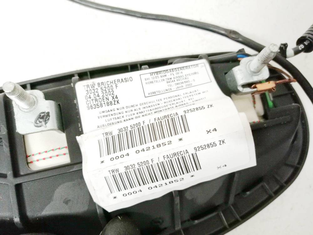 96358188ZK Lancia Phedra 2004 Seat AIRBAG - Thumbnail 3