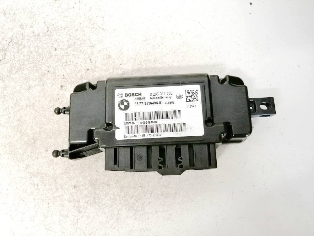 6577929649401 BMW 3-Series 2012 SRS AIRBAG KOMPIUTERIS - ORO PAGALVIU VALDYMO BLOKAS