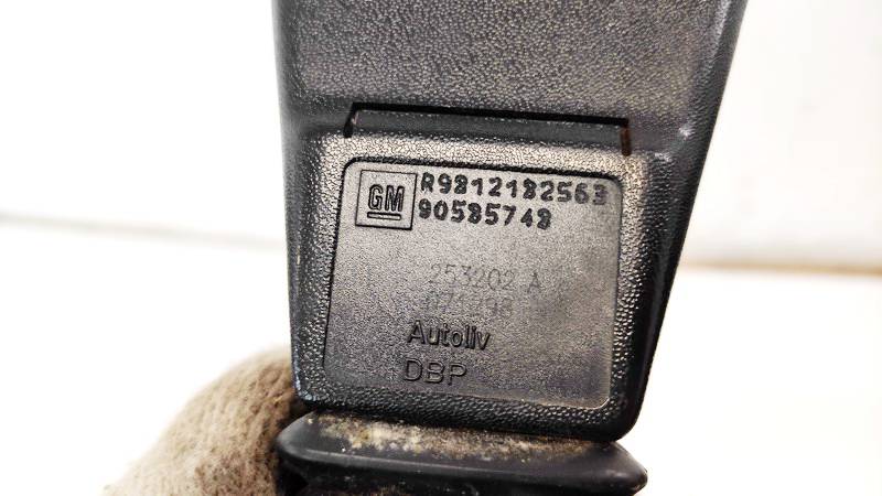 90585748 Opel Vectra 2001 Zaczep pasa bezpieczeństwa - PRZEDNIE PRAWE - Thumbnail 3