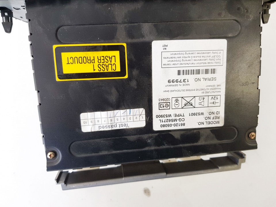 8612005080 Toyota Avensis 2003 Klimata vadības panelis un autoradio - Thumbnail 5