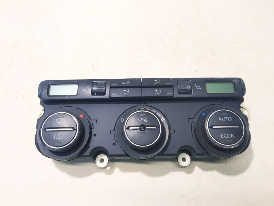 74641451 Volkswagen Golf 2005 Climate Control Panel (heater control switches)