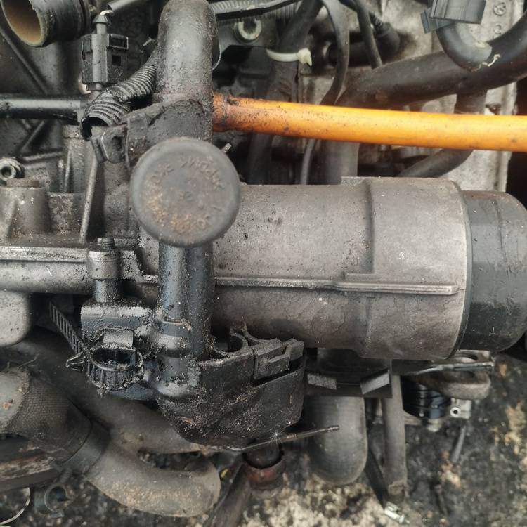 Volkswagen Passat 2001 Oil Filter Housing (oil filter cooler) - Thumbnail 2