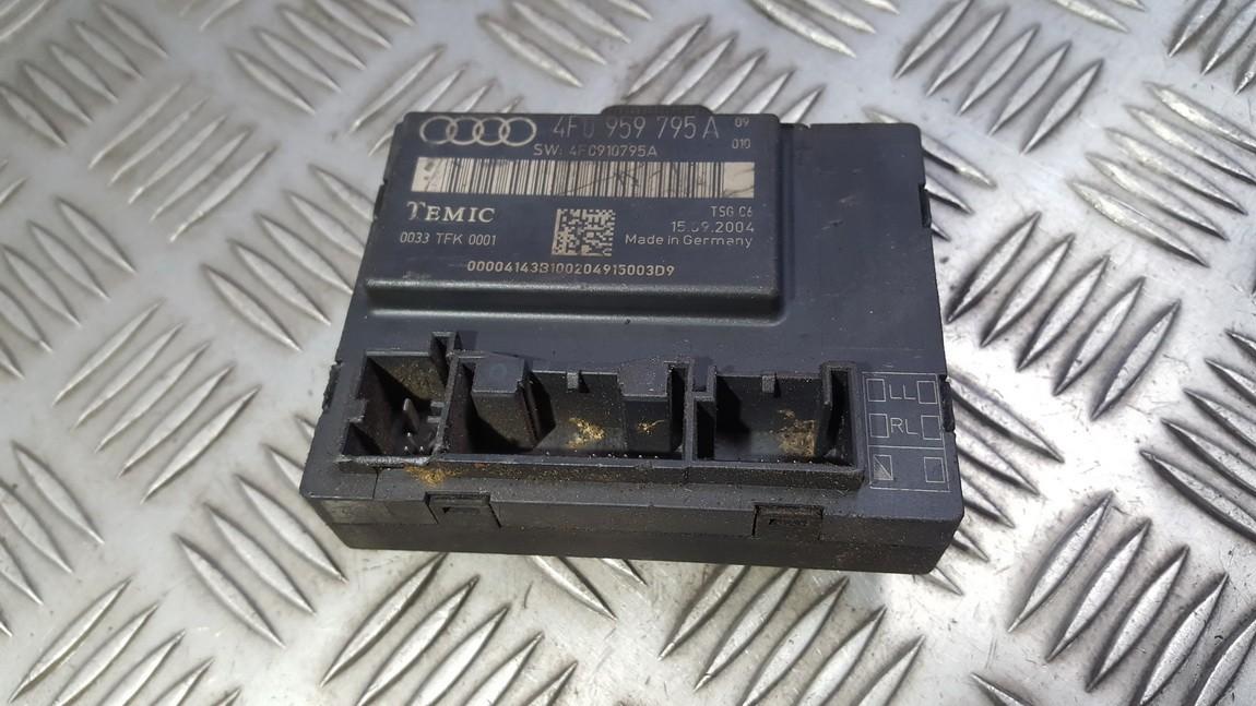 4F0959795A Audi A6 2006 General Module Comfort Relay (Unit)