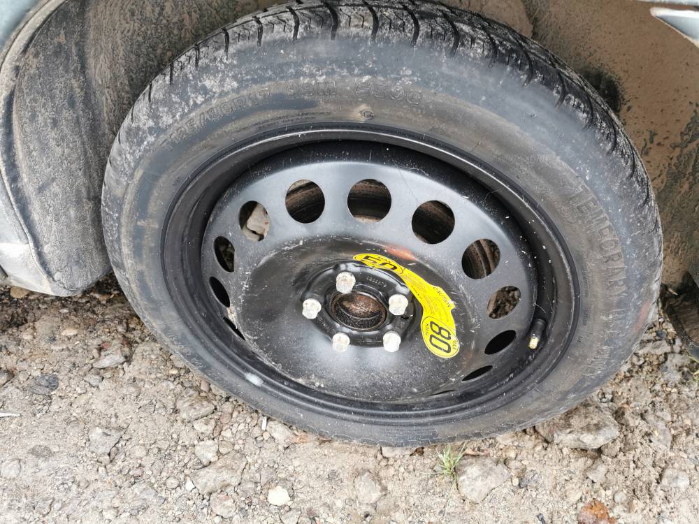 5X108 Volvo V70 2001 Koło dojazdowe – tzw. „tabletka“