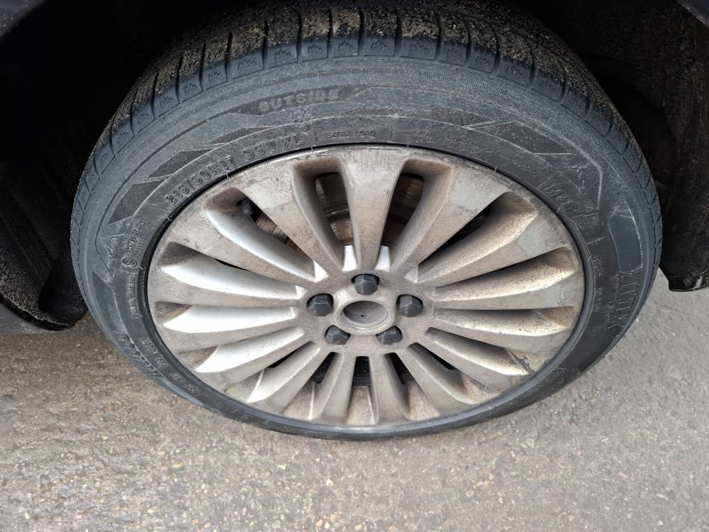 5X108 Ford Mondeo 2008 Komplet Kół Zimowych R17 - Thumbnail 3