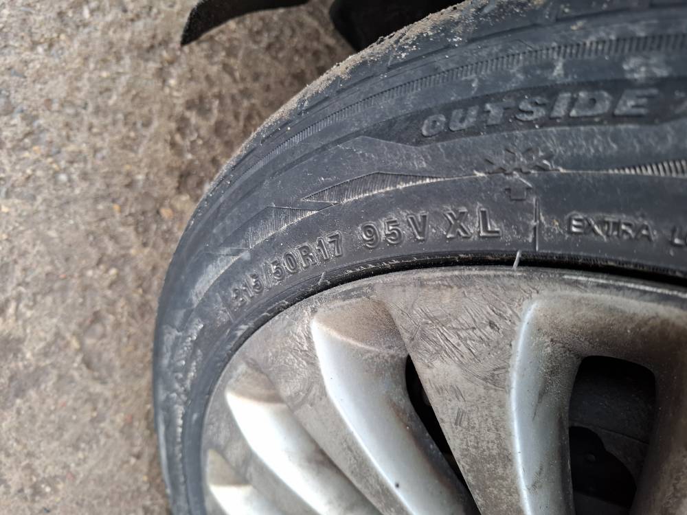 5X108 Ford Mondeo 2008 Komplet Kół Zimowych R17 - Thumbnail 5