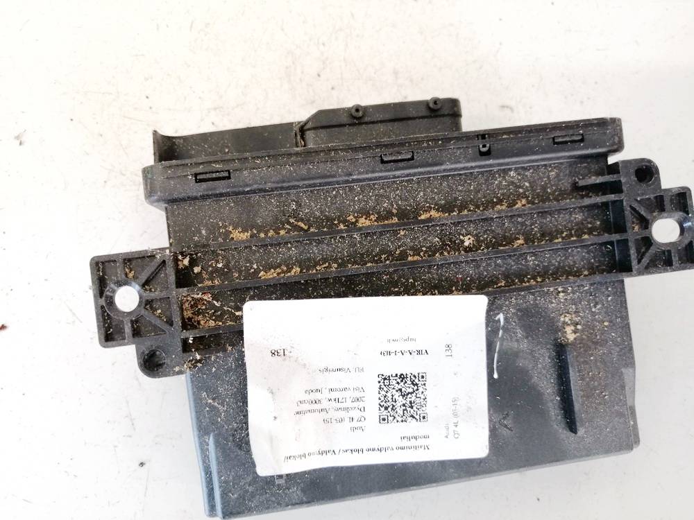 4F0907280 Audi A6 2006 Parking Brake Computer - Module - Thumbnail 2