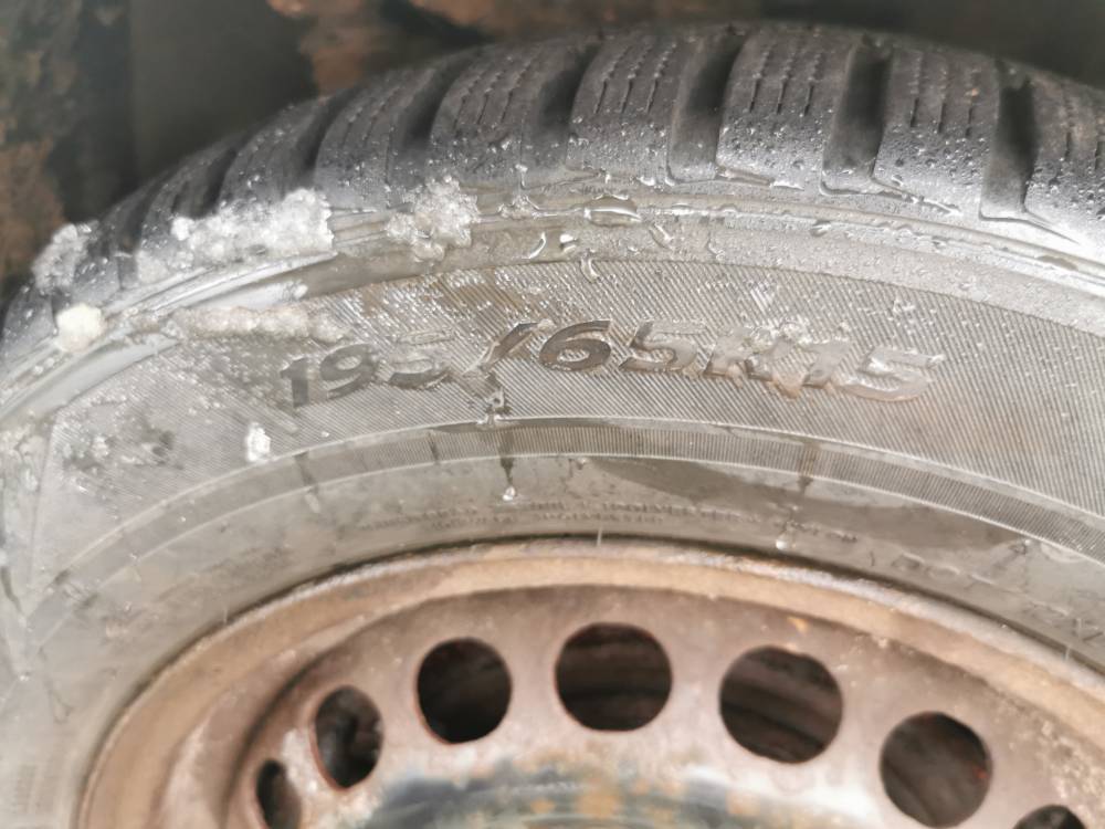 5X112 Volkswagen Passat 1998 Komplet stalowych felg R15 - Thumbnail 5