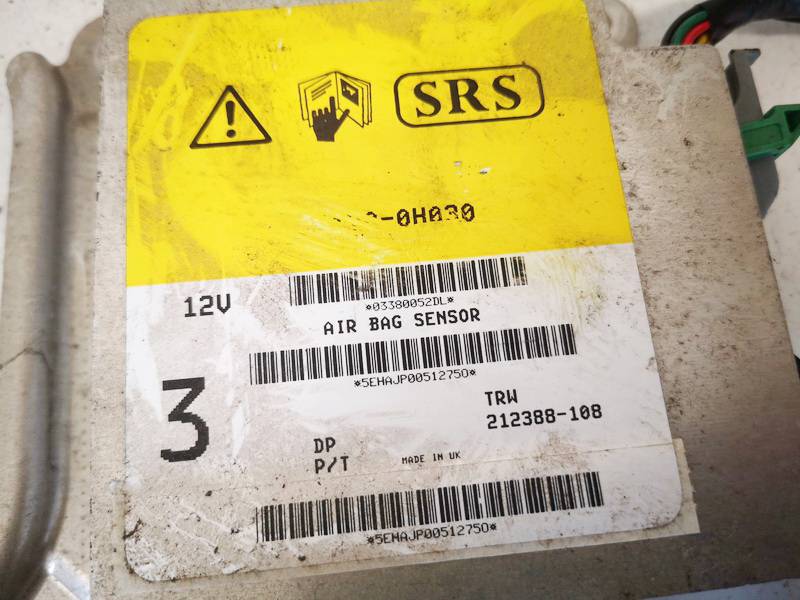 891700H030 Toyota Aygo 2008 Airbag crash sensors module - Thumbnail 2
