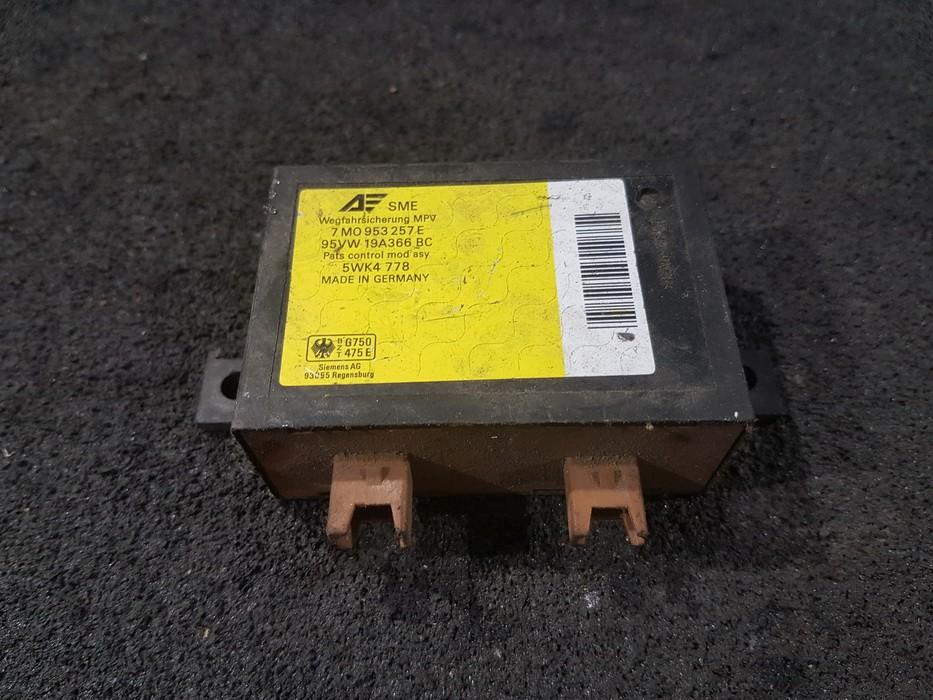95VW19A366BC Volkswagen Sharan 1999 Immobiliser ECU