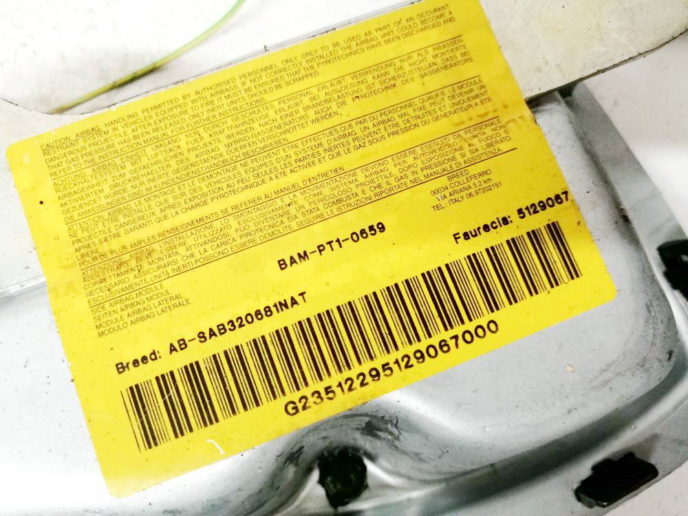 ABSAB320681NAT Citroen C8 2004 Seat AIRBAG - Thumbnail 3
