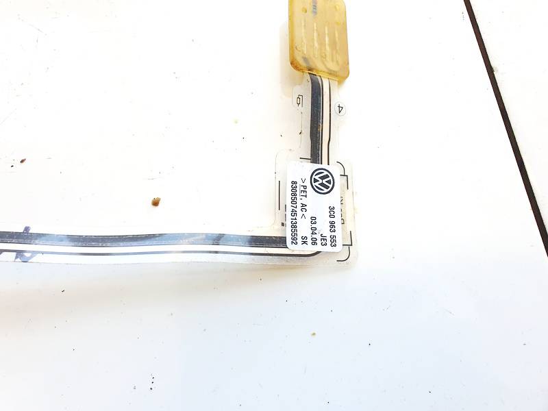 3C0963553 Volkswagen Passat 2006 Seat heating element - Thumbnail 3