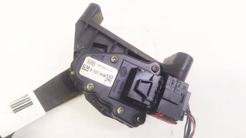 9157998 Opel Astra 2002 Accelerator throttle pedal (potentiometer) - Thumbnail 2
