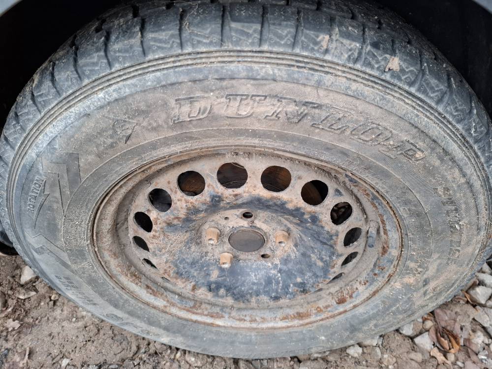 5X112 Volkswagen Caddy 2006 Komplet stalowych felg R16 - Thumbnail 2