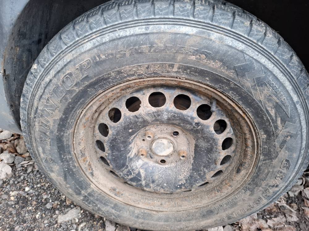 5X112 Volkswagen Caddy 2006 Komplet stalowych felg R16 - Thumbnail 3