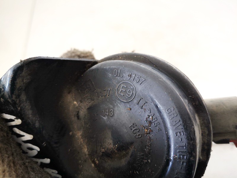 E9011157 Opel Combo 2003 Hupe Tiefton Signalhorn - Thumbnail 3