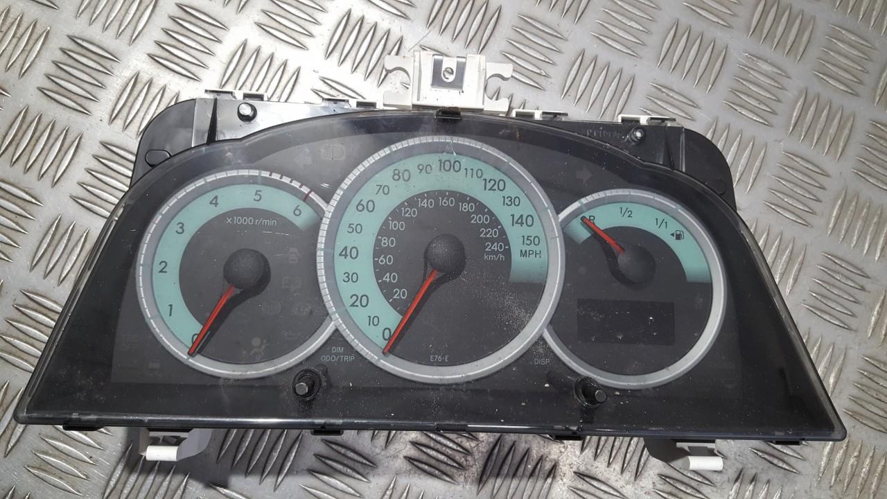 838000F082A Toyota Corolla Verso 2007 Speedometers - Cockpit - Speedo Clocks Instrument