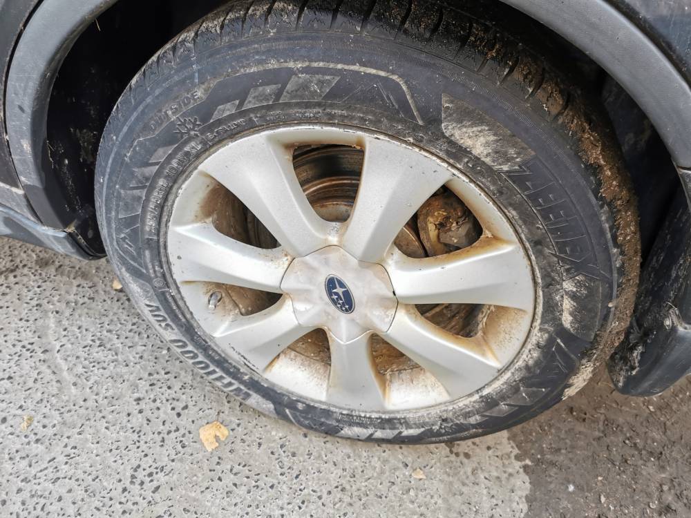 5X114.3 Subaru Tribeca 2006 Lietie riteņu komplekts R18