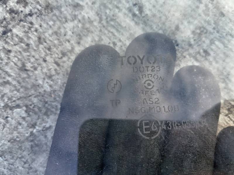 AS2 Toyota Yaris 1999 LUNA DELANTERA DERECHA, Luna de la puerta delantera - FRENTE DERECHO - Thumbnail 3