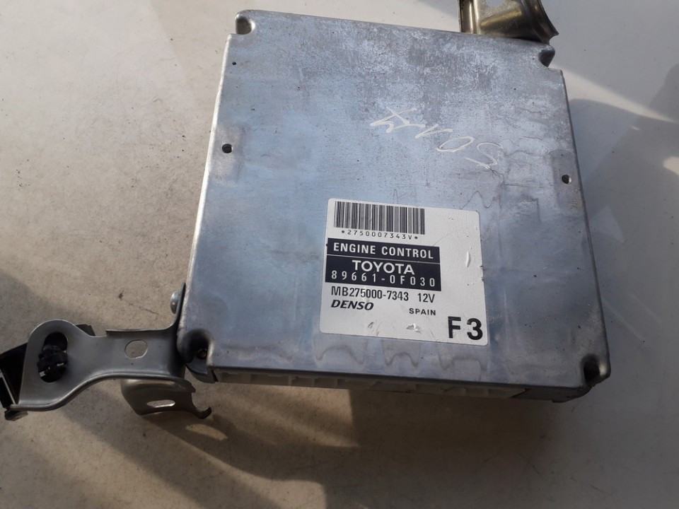 896610F030 Toyota Corolla Verso 2005 ECU Engine Computer (Engine Control Unit)