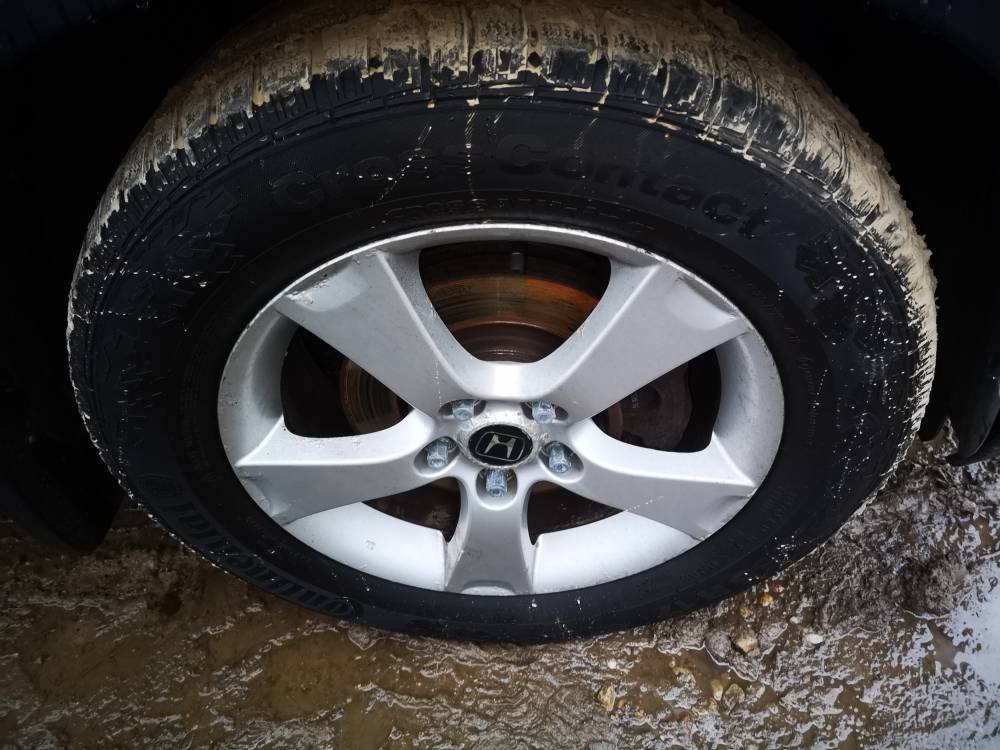 5X114.3 Honda CR-V 2007 Komplet Kół Zimowych R17