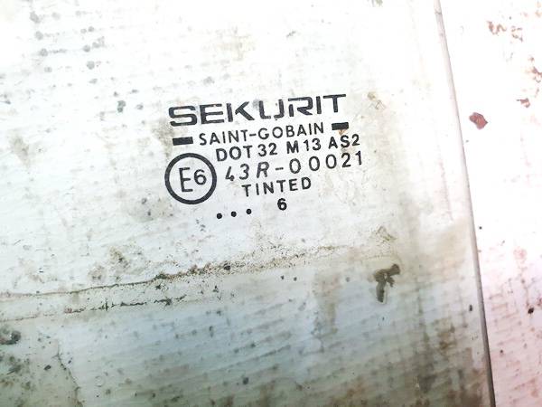 DOT32M13AS2 Ford Mondeo 1999 Door-Drop Glass - REAR RIGHT - Thumbnail 2