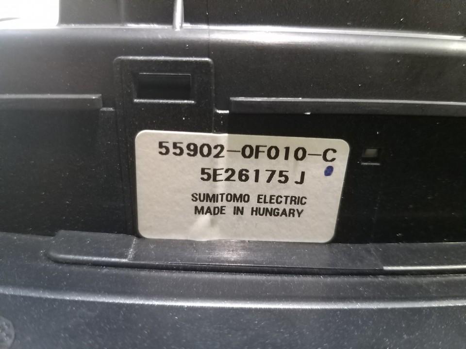 559020F010C Toyota Corolla Verso 2005 Climate Control Panel (heater control switches) - Thumbnail 3