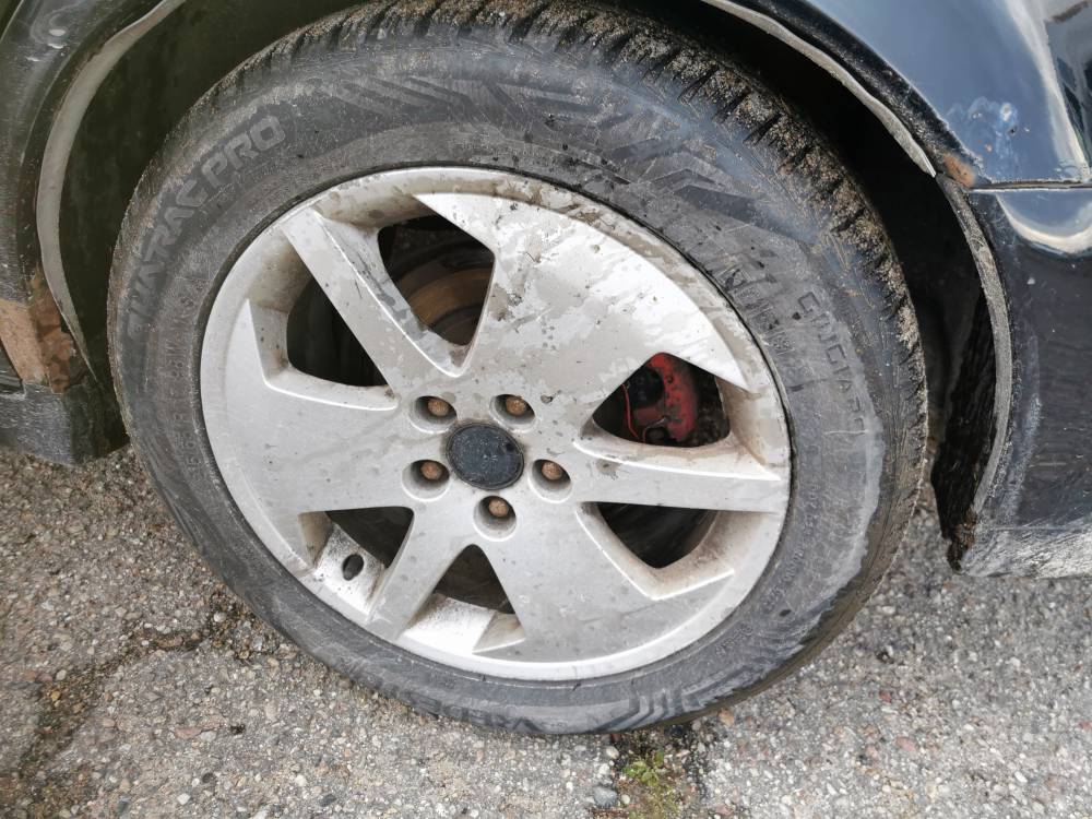 5X110 SAAB 9-5 2002 Komplet Kół Zimowych R17 - Thumbnail 3