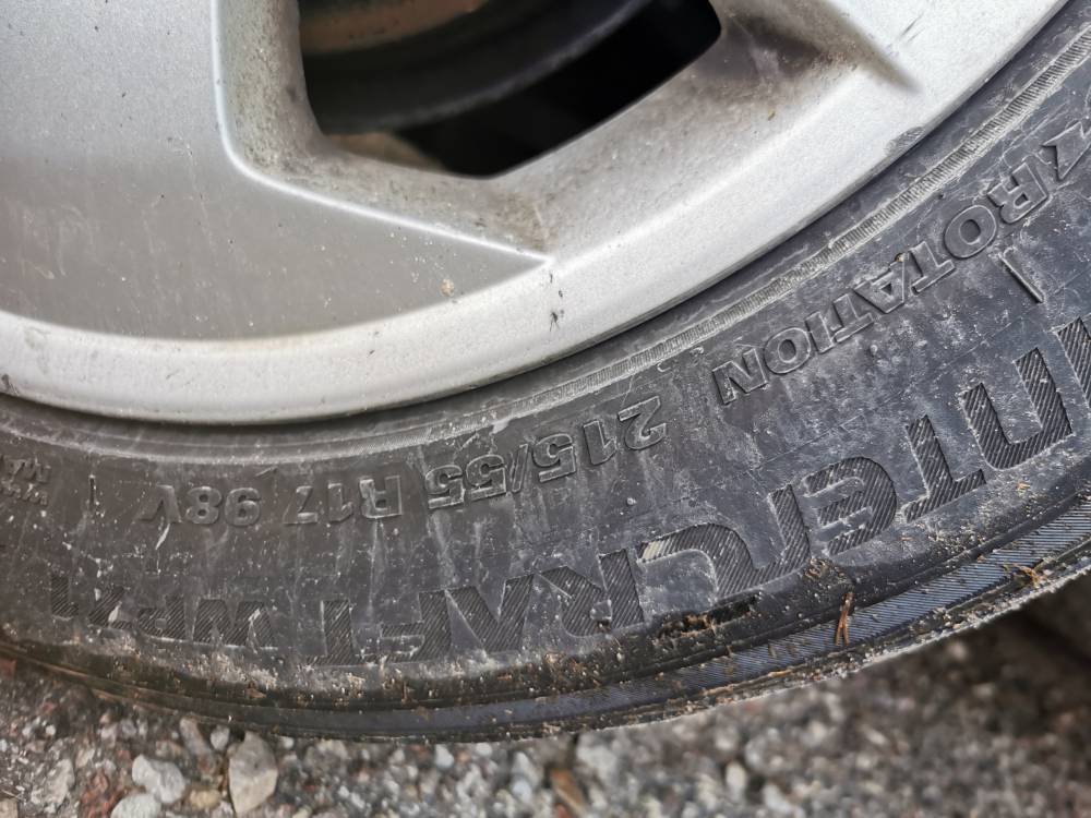 5X110 SAAB 9-5 2002 Komplet Kół Zimowych R17 - Thumbnail 5