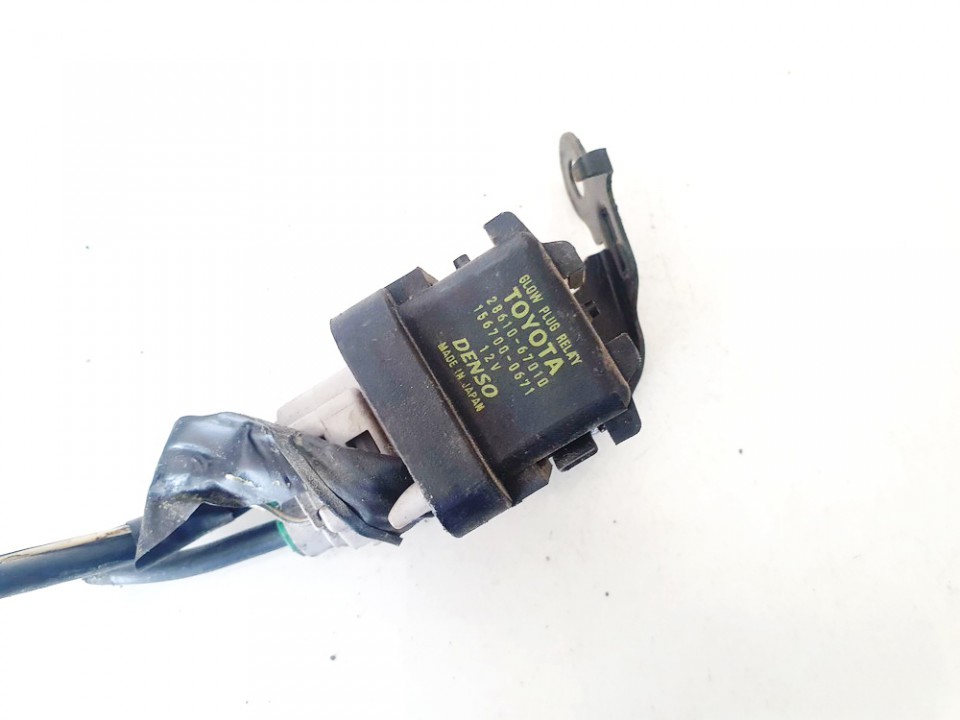 2861067010 2861067010, 1567000671 Glow plug relay Toyota Auris 2008 2