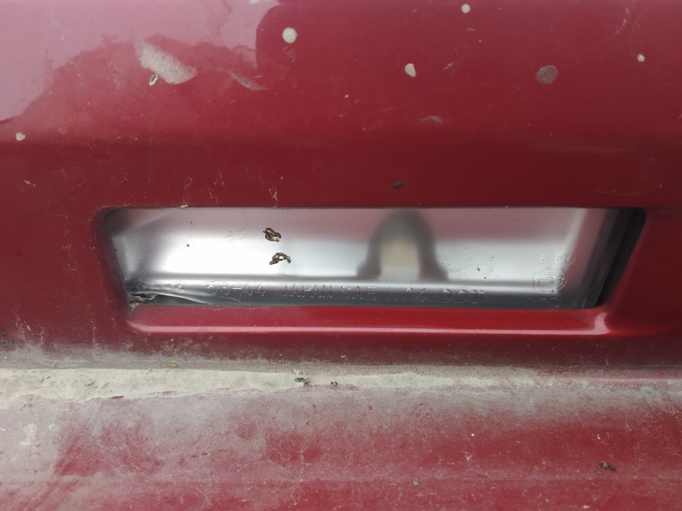 Lexus IS - CLASS 2006 PILOTO MATRICULA, Lámpara-piloto de matrícula