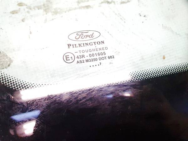 AS2M3250DOT682 Ford S-Max 2007 Corner quarter window glass - FRONT RIGHT - Thumbnail 3