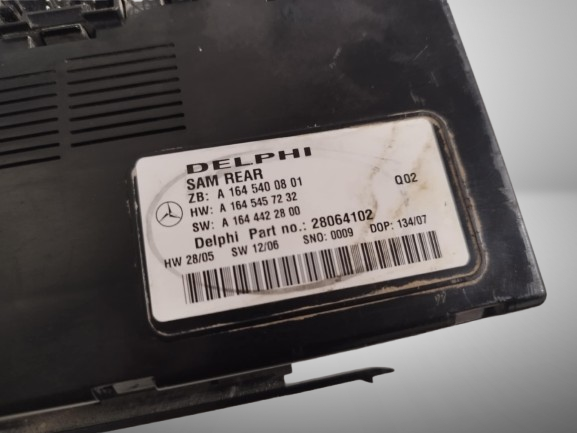 A1645400801 Mercedes-Benz GL-CLASS 2007 General Module Comfort Relay (Unit) - Thumbnail 3