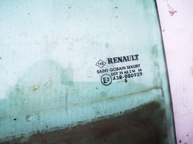 Renault Espace 2005 Seitenscheibe Fenster Seiten Scheibe Hinten Linke - Thumbnail 2