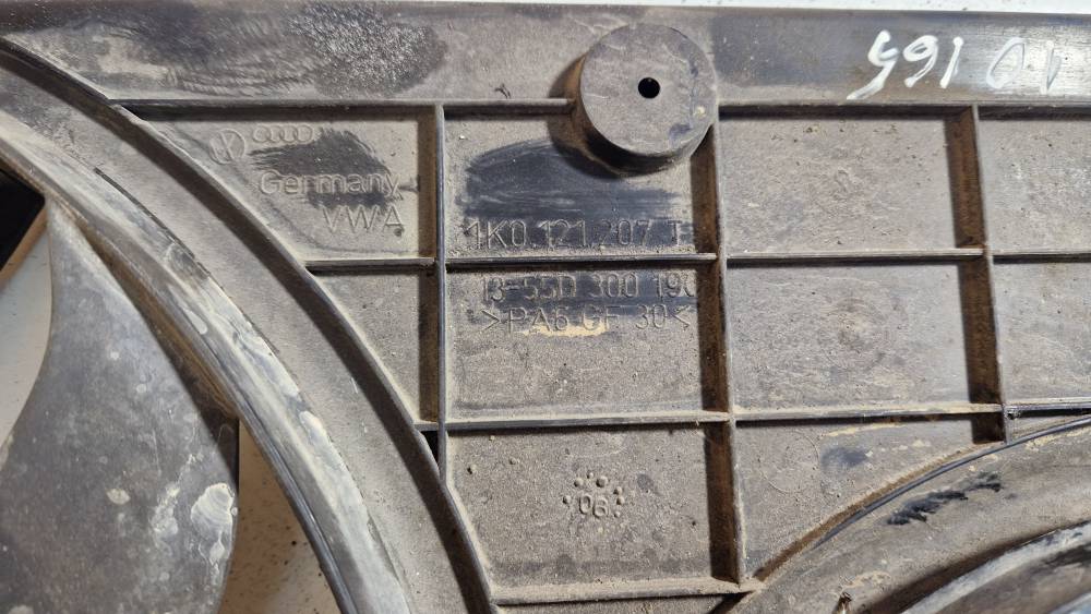 1K0121207T Volkswagen Passat 2006 Diffuser, Radiator Fan - Thumbnail 3