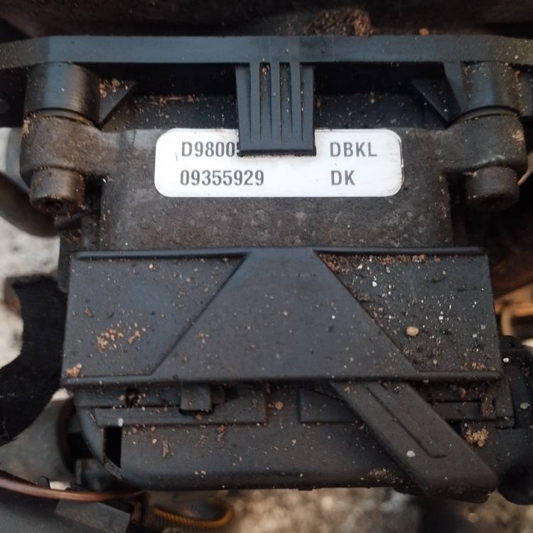 09355929 Opel Astra 2000 ECU Engine Computer (Engine Control Unit)