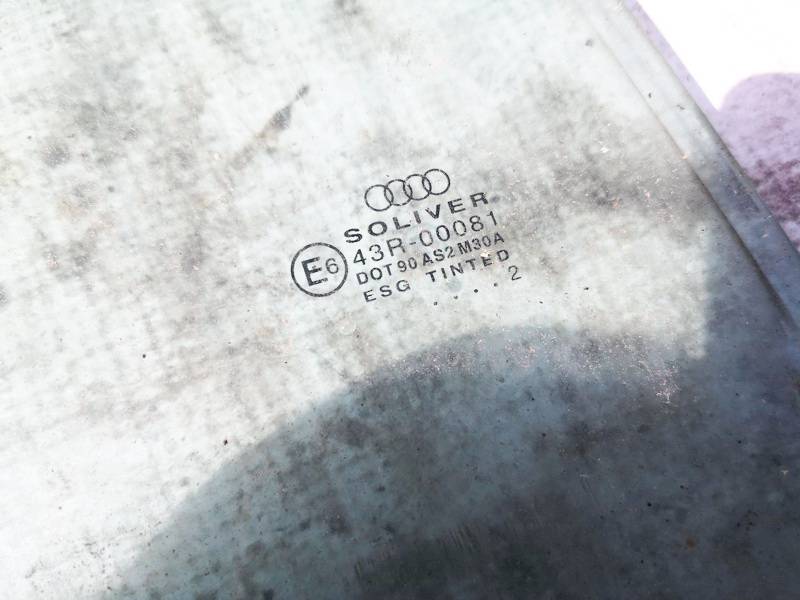 AS2 Audi A4 2002 Szyba drzwi - TYLNE PRAWE - Thumbnail 3