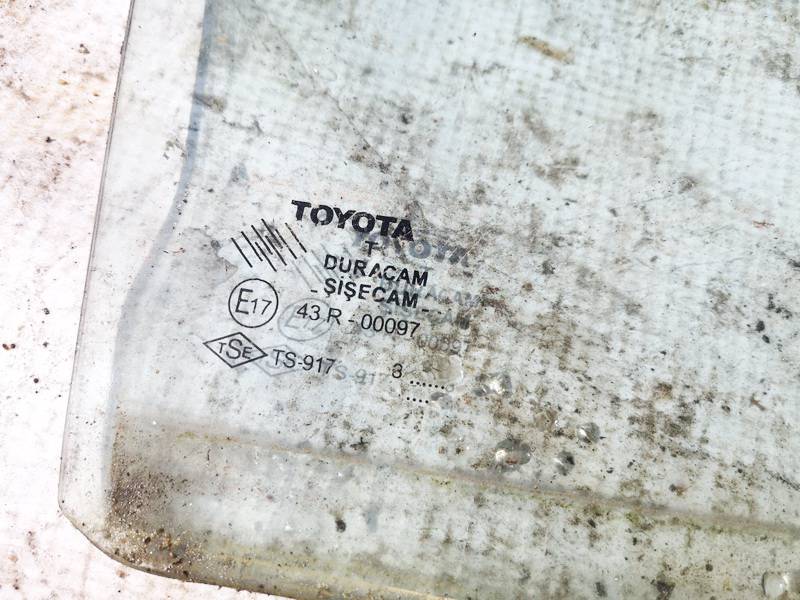 Toyota Corolla 2003 Durvju stikls - AIZMUGURE PA LABI - Thumbnail 2