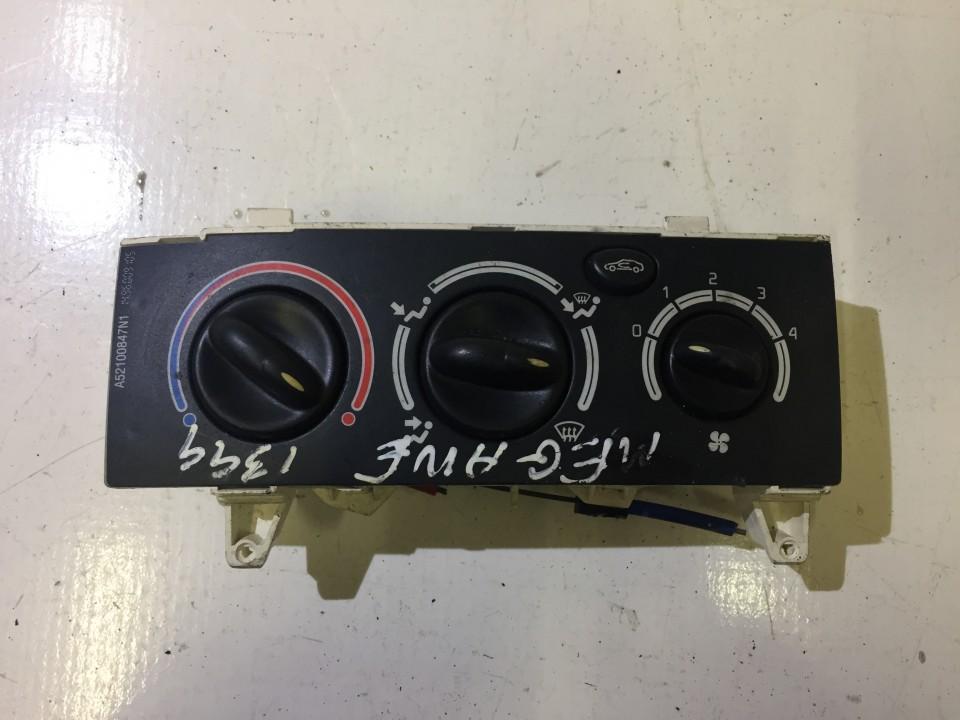 655738N Climate Control Panel (heater control switches) Renault Megane