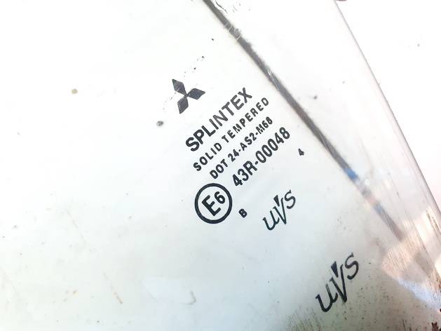 DOT24AS2M68 Mitsubishi Colt 2003 Szyba drzwi - PRZEDNIE LEWE - Thumbnail 3