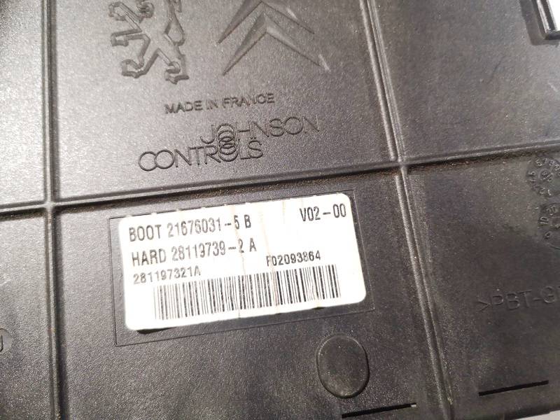 21760315B Renault Scenic 2002 Moduł komfortu - Thumbnail 2