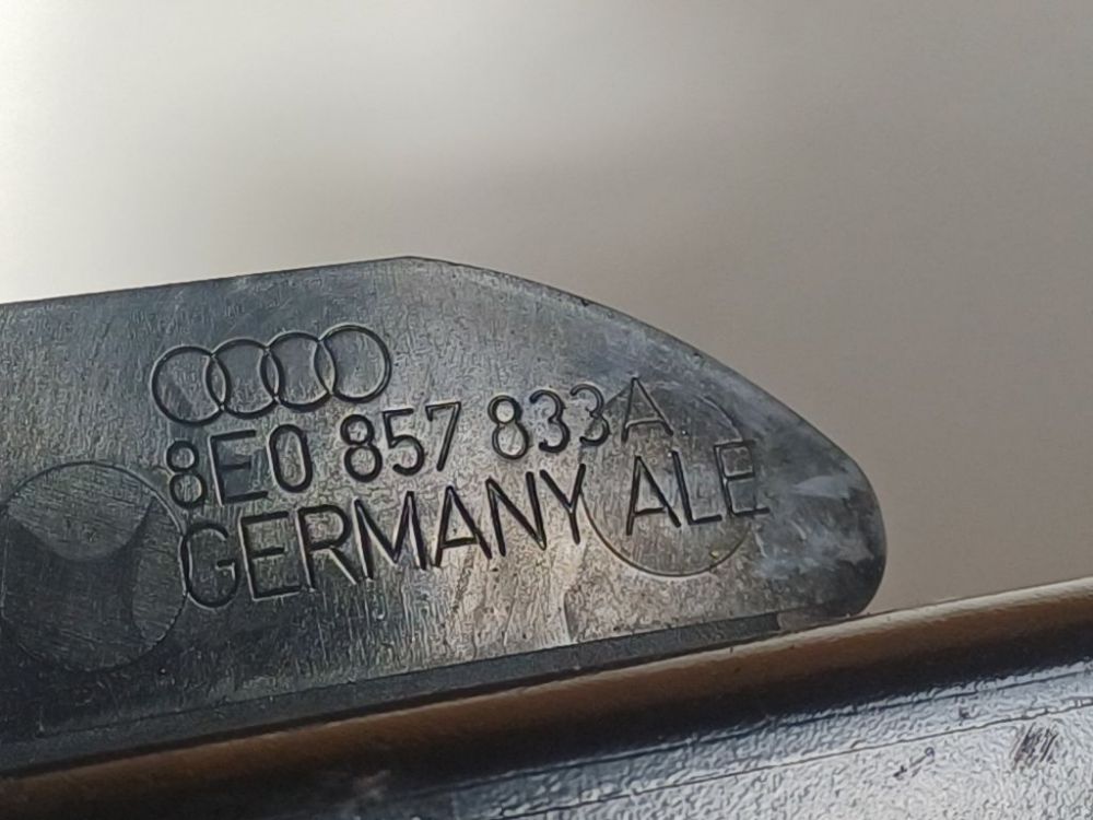 8E0857833A Audi A6 2005 Seat belt adjustment rail - FRONT RIGHT - Thumbnail 5