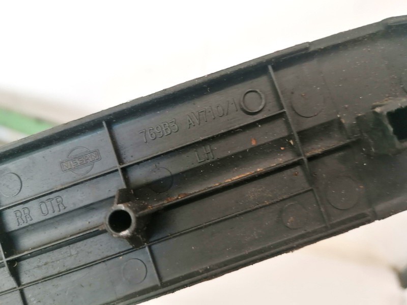 769B3AV710 Nissan Primera 2004 Interior door step trim - REAR LEFT - Thumbnail 3