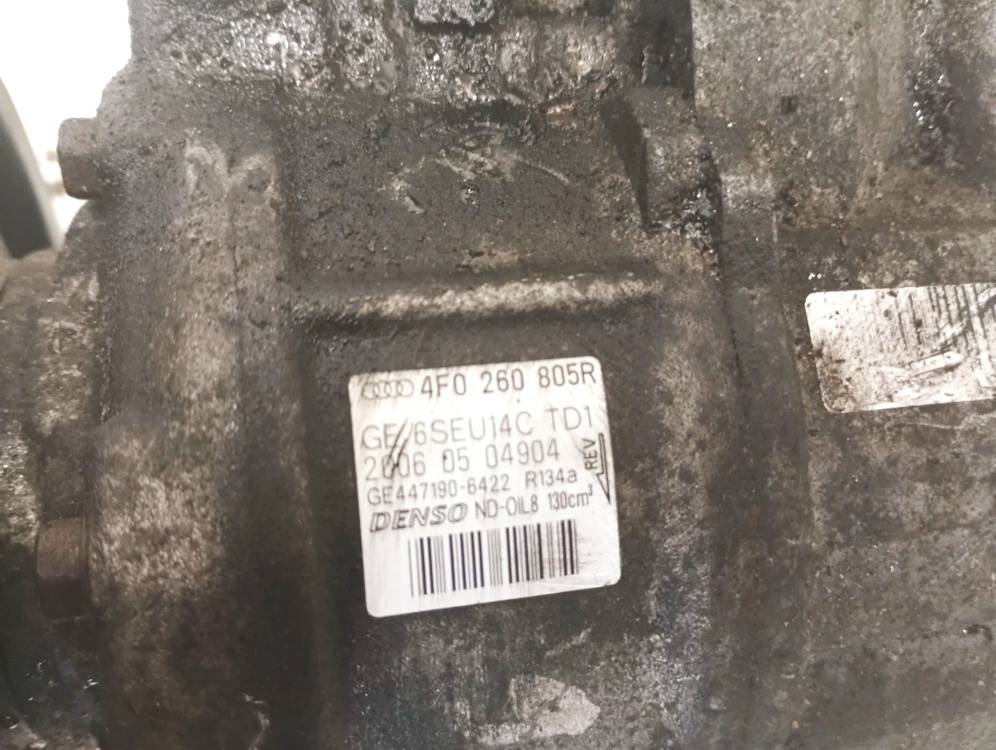 4F0260805R Audi A6 2006 AC AIR Compressor Pump - Thumbnail 3