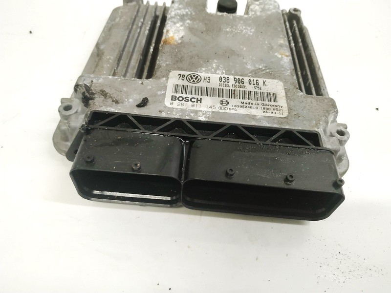 0281011145 Volkswagen Passat 2004 ECU Engine Computer (Engine Control Unit) - Thumbnail 2