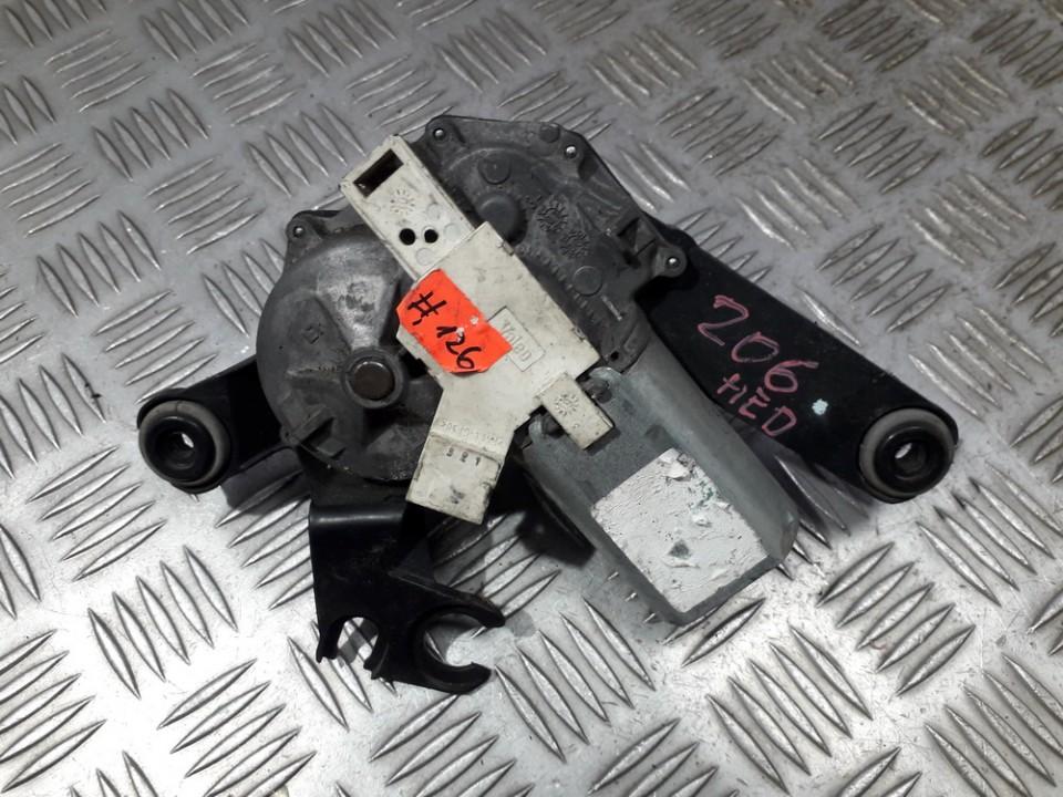 used used Rear wiper motor (Rear Screen Wiper Engine) Peugeot 206 2001