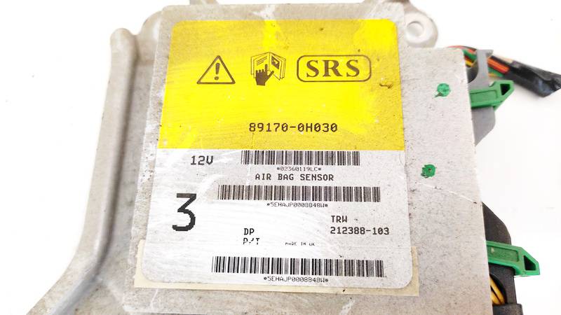 891700H030 Toyota Aygo 2006 Airbag crash sensors module - Thumbnail 3