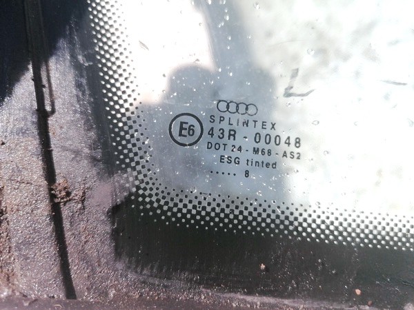 Audi A4 1998 Seitenfenster Hinten Linke - Thumbnail 2