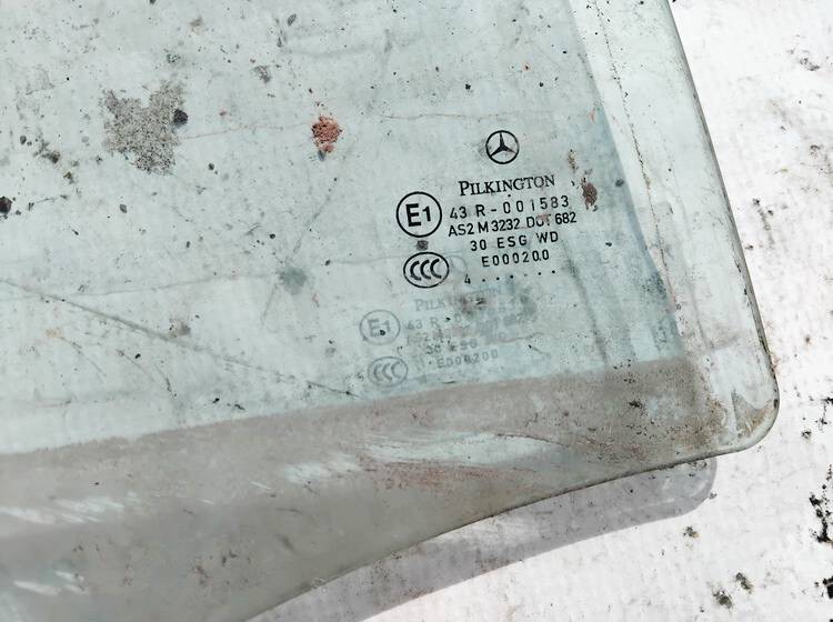 43R001583 Mercedes-Benz A-CLASS 2004 Door-Drop Glass - REAR RIGHT - Thumbnail 2